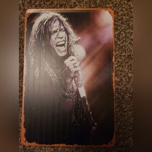 Rockstar Aerosmith Metal Wall Art